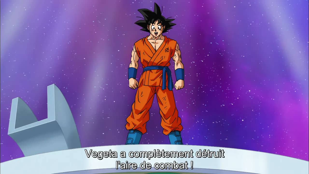 Scène marquante — N'oublie pas la fierté des Saïyens ! Vegeta contre Cabba