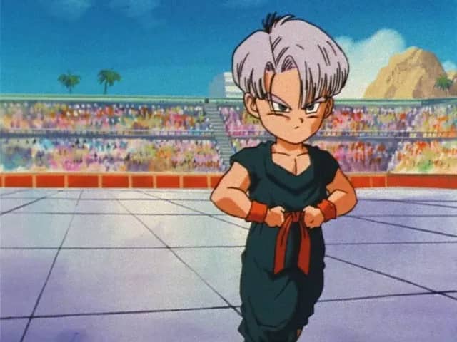 Scène marquante — Trunks contre Sangoten