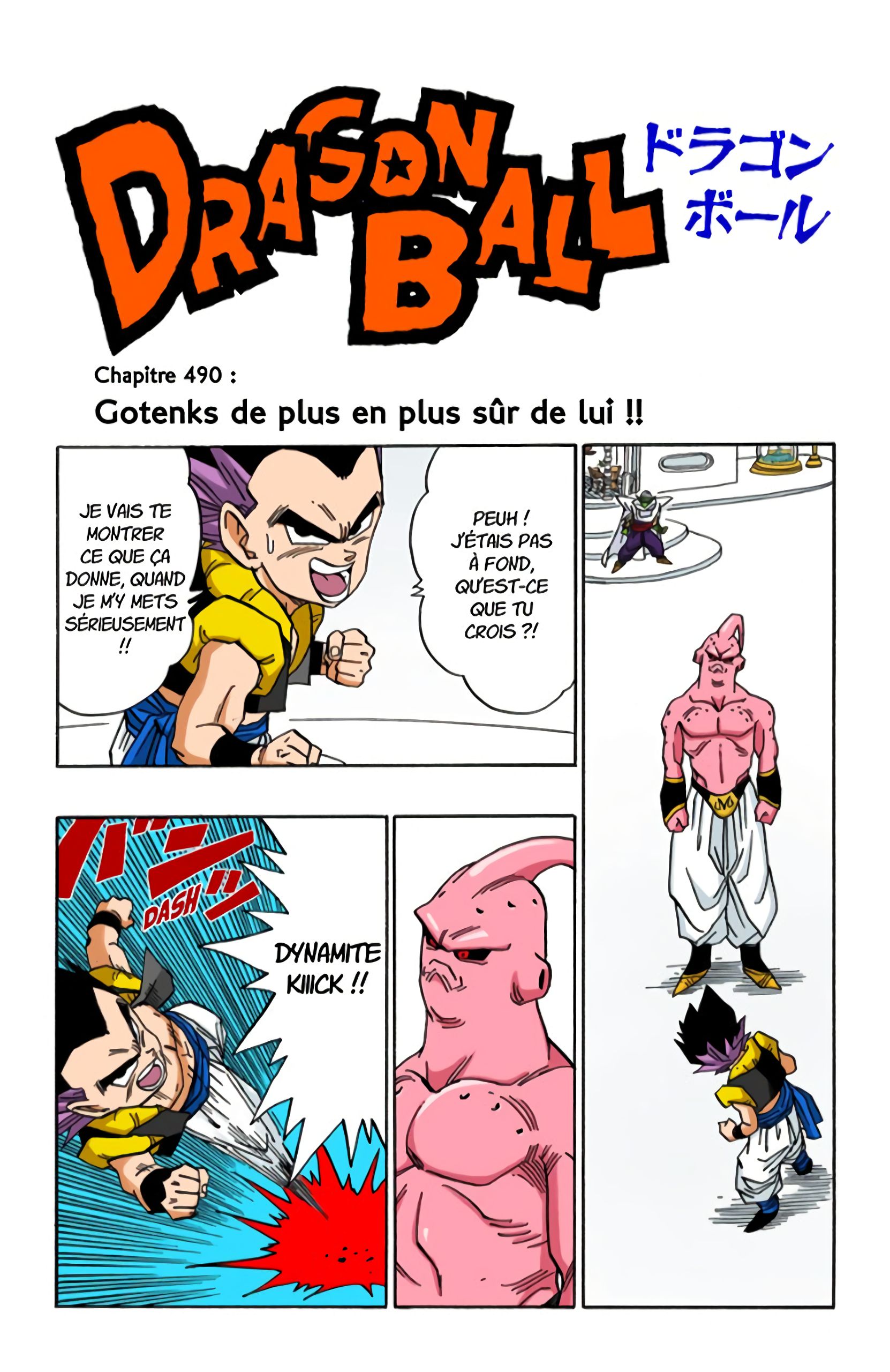 Gotenks de plus en plus sûr de lui !!